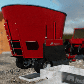 picture of feed mixer