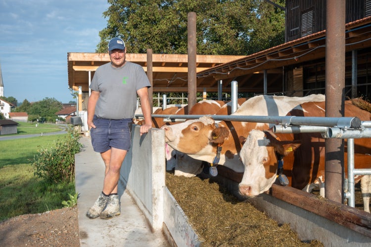 Keller vor Feedstar Futterband