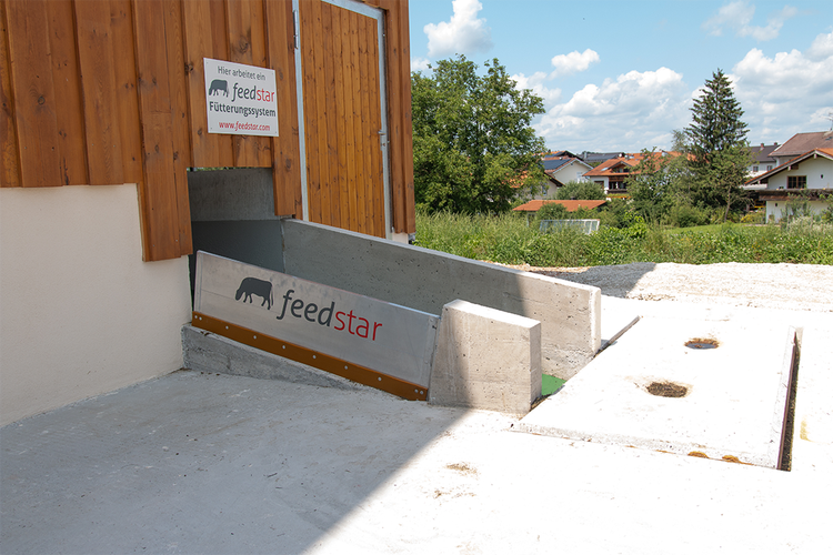 Feedstar futterband Aussgang