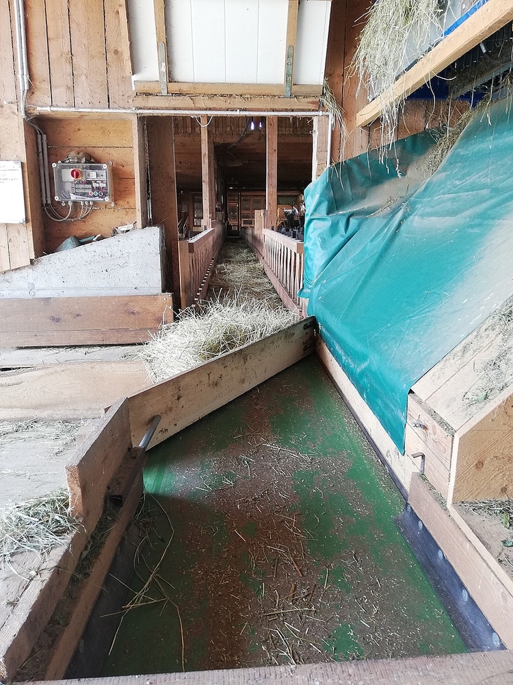 Impressionen Restfutterklappe