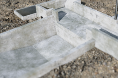 Bild der Betonfertigteile